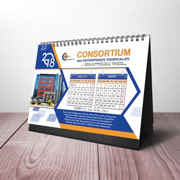Calendrier Consortium des Entreprises Tropicales