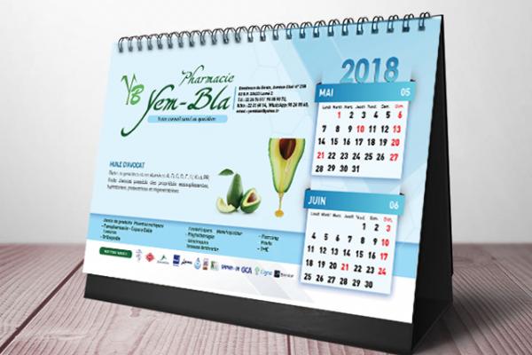 Calendrier Pharmacie Yembla 2018